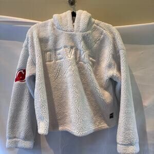 NJ Devils high waisted hoodie size medium
